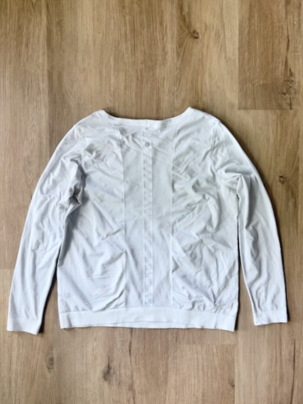 Lululemon Swiftly Relaxed Long Sleeve Size 12 White EUC